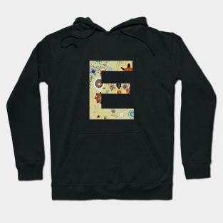 Monogram letter E Hoodie